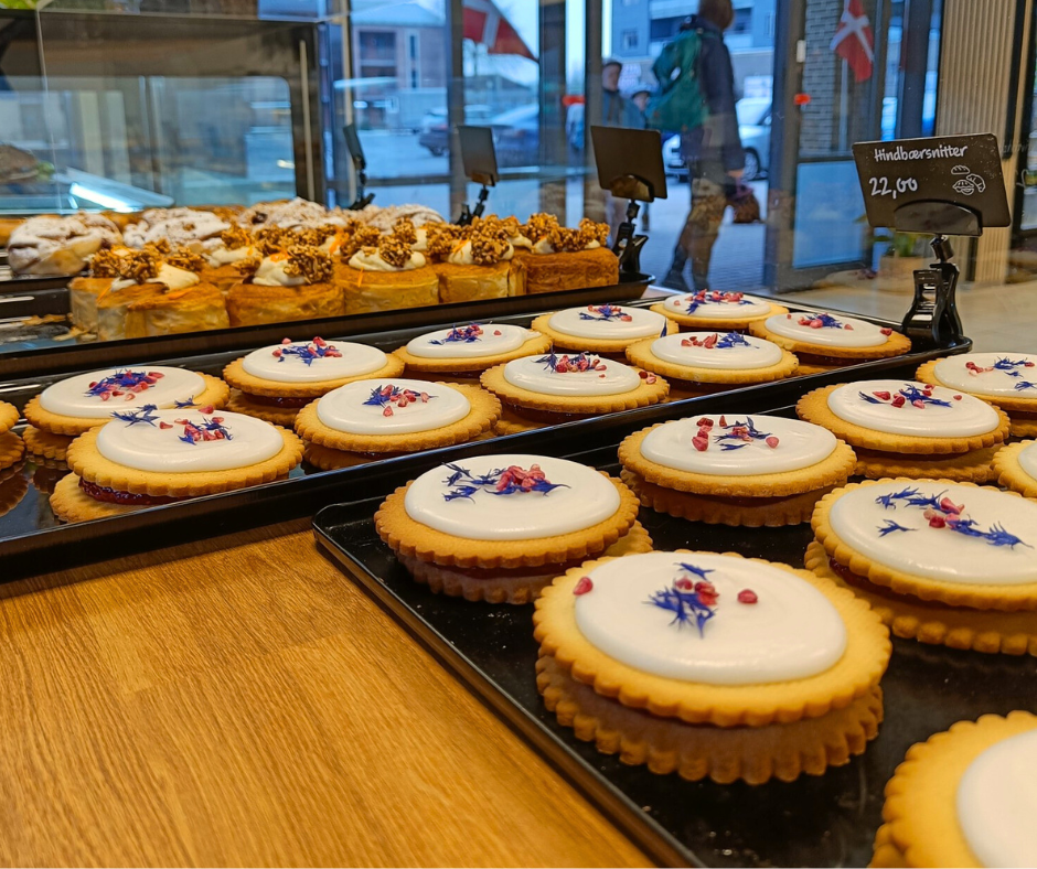 Hindbærsnitter